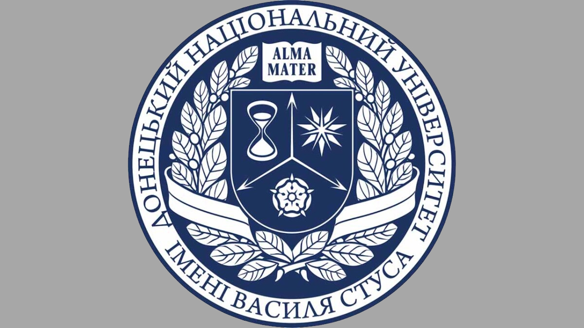 Logo der Nationalen Universität Vasyl Stus Donezk