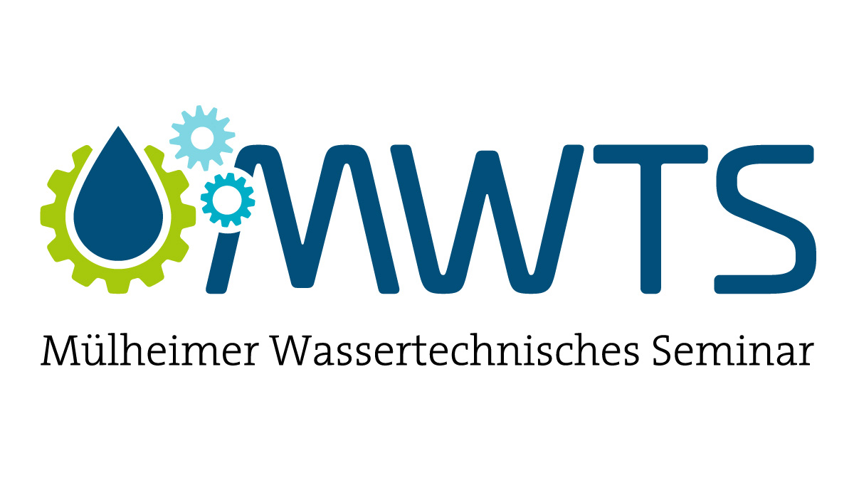 Logo mit Schrift: MWTS. Mülheimer Wassertechnisches Seminar