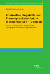 Hier ist das Cover zu Band 2 "Kontrastive Linguistik und Fremdsprachendidaktik Iberoromanisch - Deutsch" zu sehen.