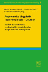 Das Bild zeigt das Deckblatt von Band 5 "Angewandte Linguistik Iberoromanisch - Deutsch".