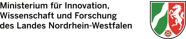 Logo Ministerium für Innovation, Wissenschaft und Forschung des Landes Nordrhein Westfalen
