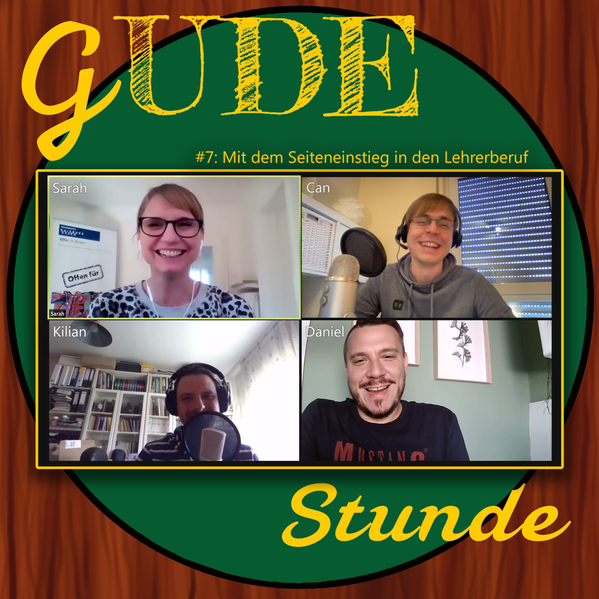 Cover der 7. Folge des Podcasts "gUDE Stunde"