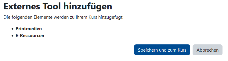 Screenshot: Leganto, Inhalt auswählen, Bild 3