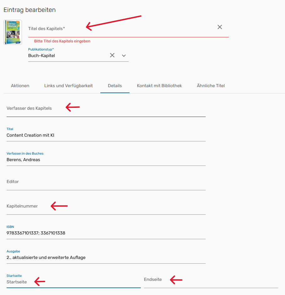 Screenshot: Leganto, Bibliotheksdienste, Digitalisierungsaufträge, Bild 2