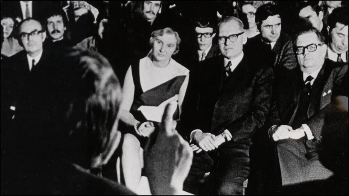 Trauerfeier für Hans-Joachim Bargmann (25.10.1972)