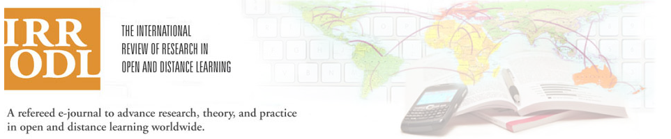International Review of Research in Open and Distance Learning Logo