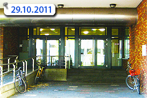 Campus Duisburg Universitätsarchiv Eingang