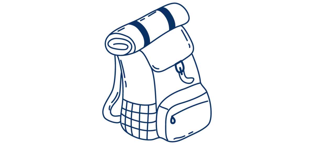 Icon eines Rucksacks