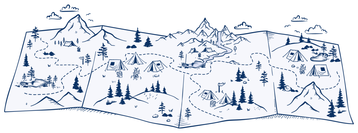 Icon einer Landkarte