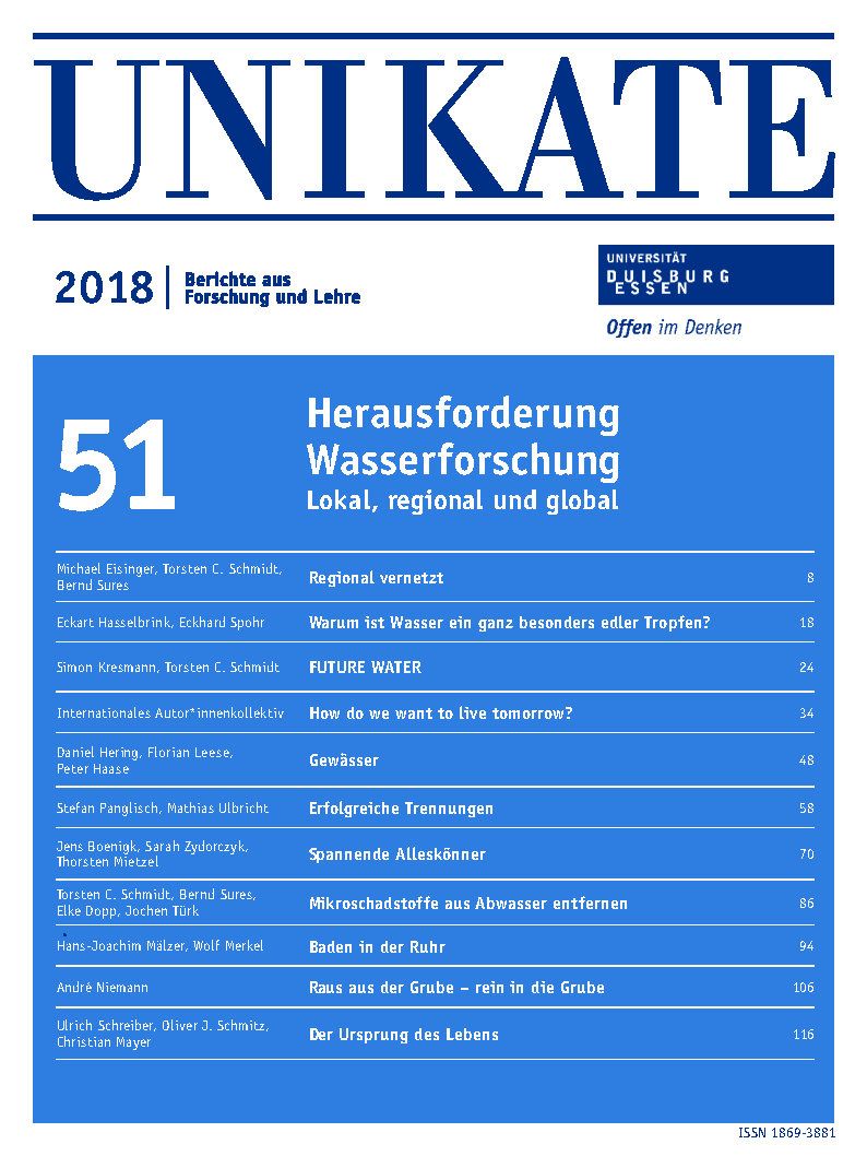 Deckblatt von UNIKATE Heft 51