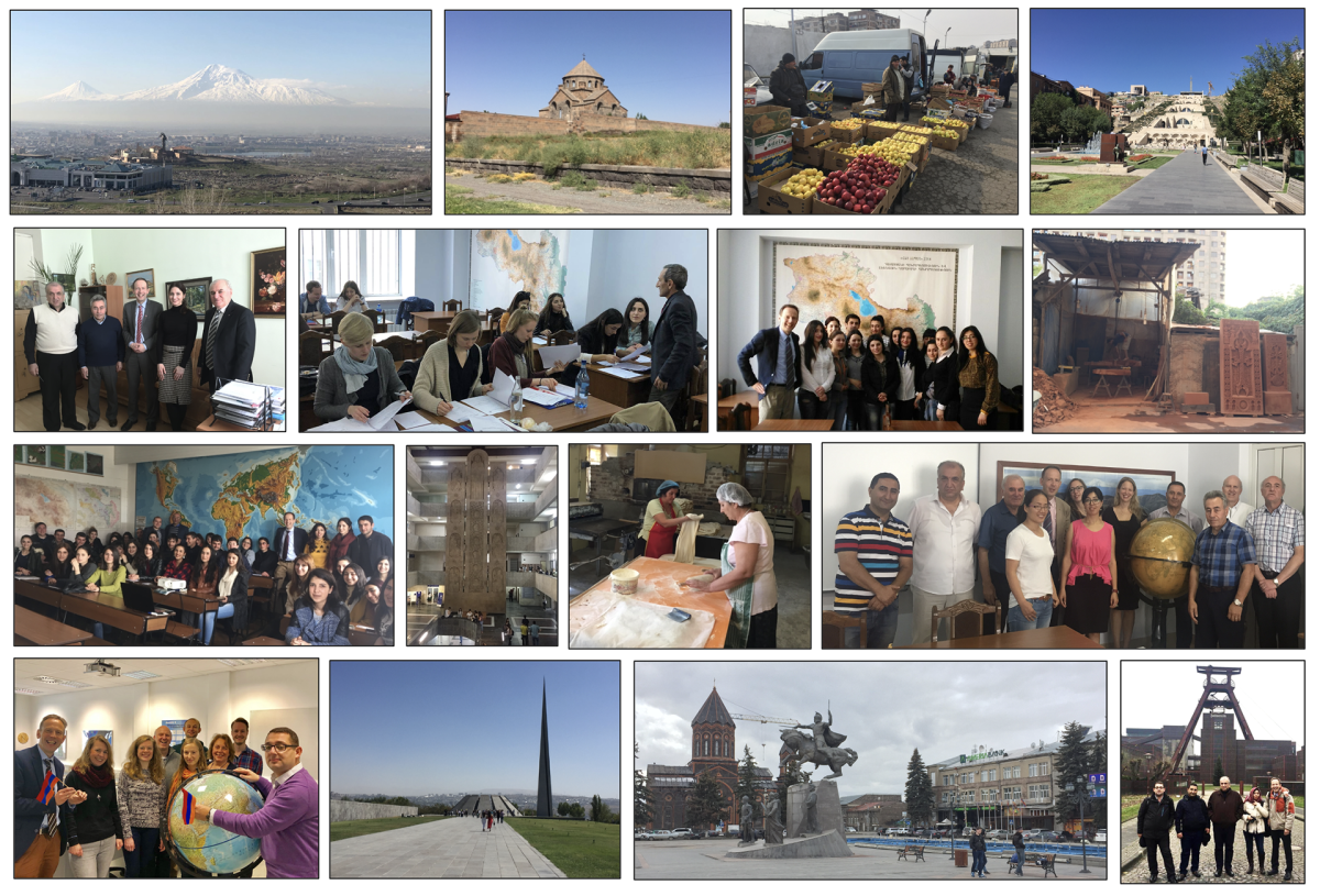 Impressionen der Kooperationspartnerschaft mit Armenien